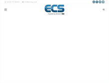 Tablet Screenshot of ecsengineeringservices.com